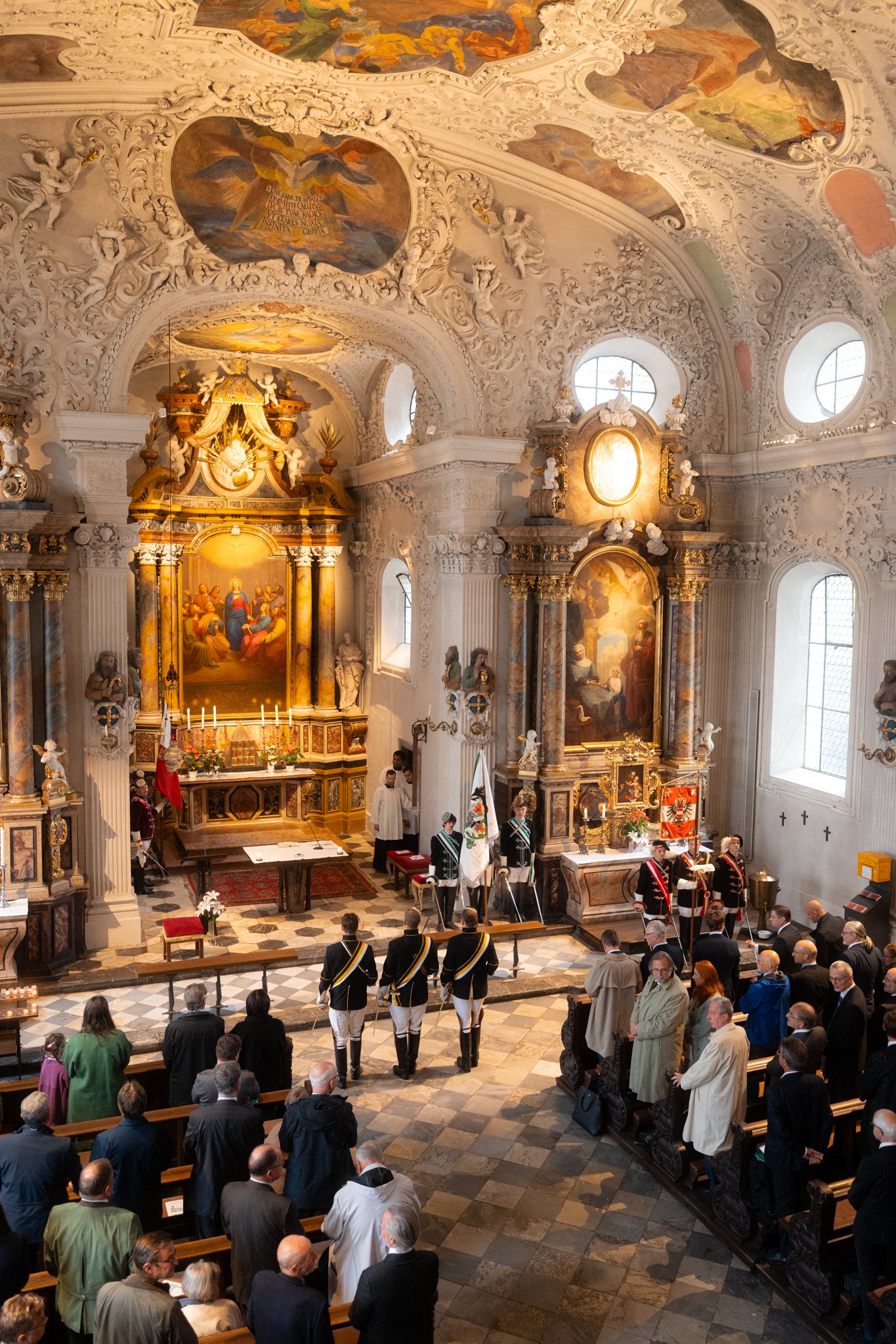 150. Stiftungsfest: Messe, Umzug & Abendessen